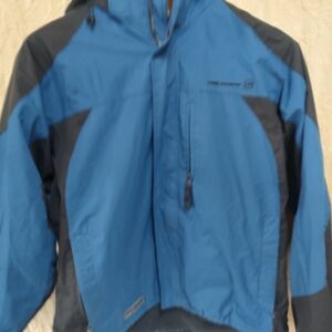 Free Country Fcxtreme Men's Winter Jacket Blue And Gray Size Medium
